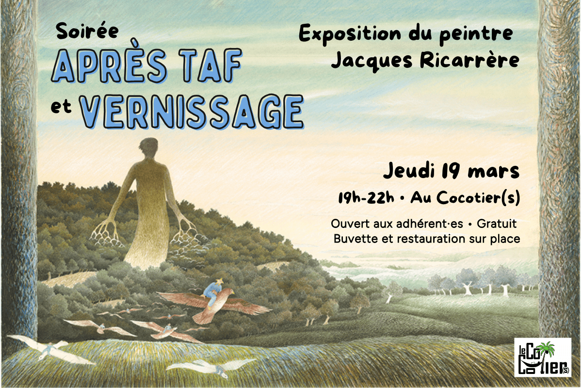Soirée Après-Taf Vernissage de l'exposition de Jacques Ricarrère 6 Rue d'Arros Arudy 2026-03-19