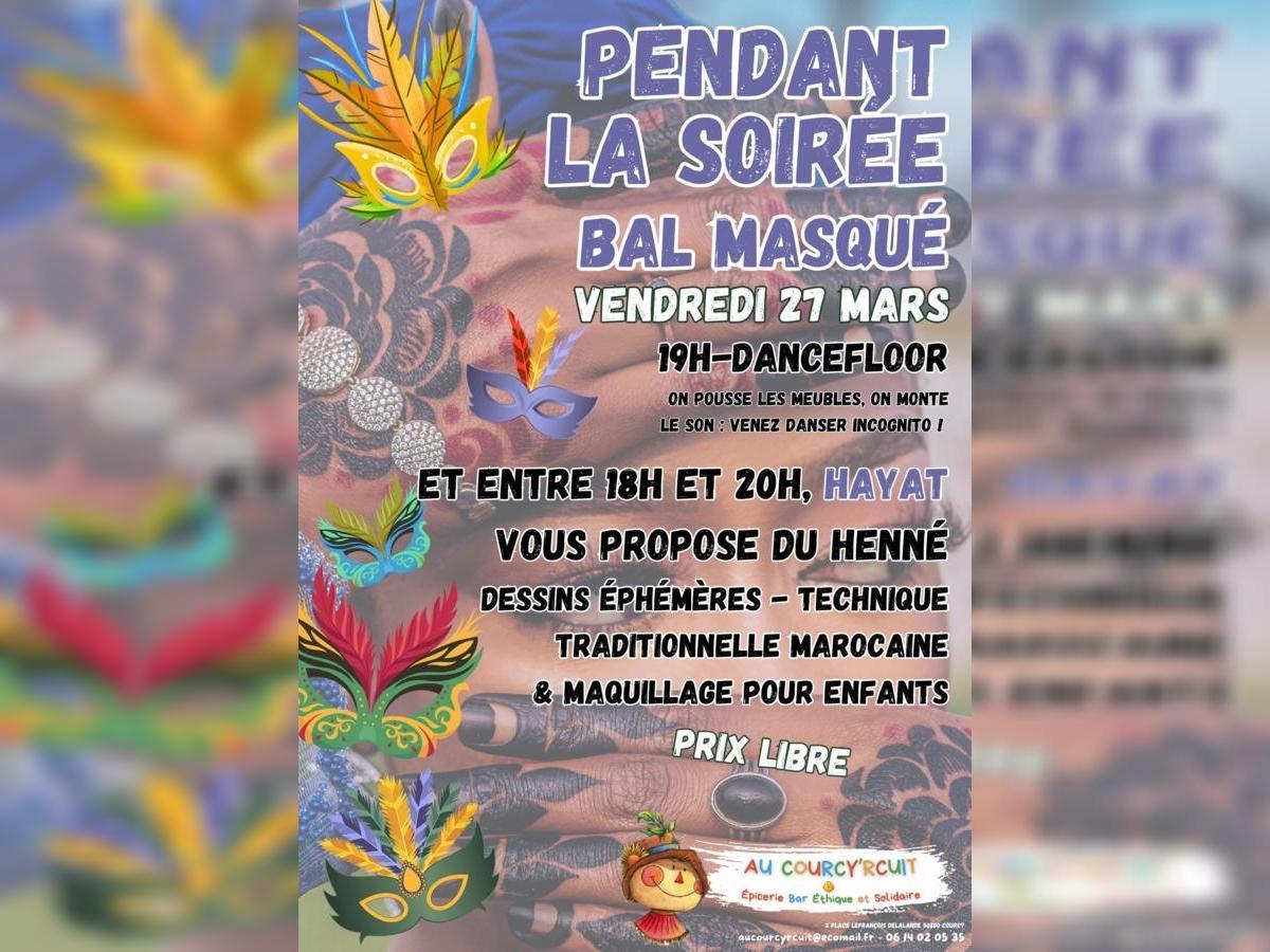 Soirée bal masqué 2 Place Lefrançois Delalande Courcy 2026-03-27