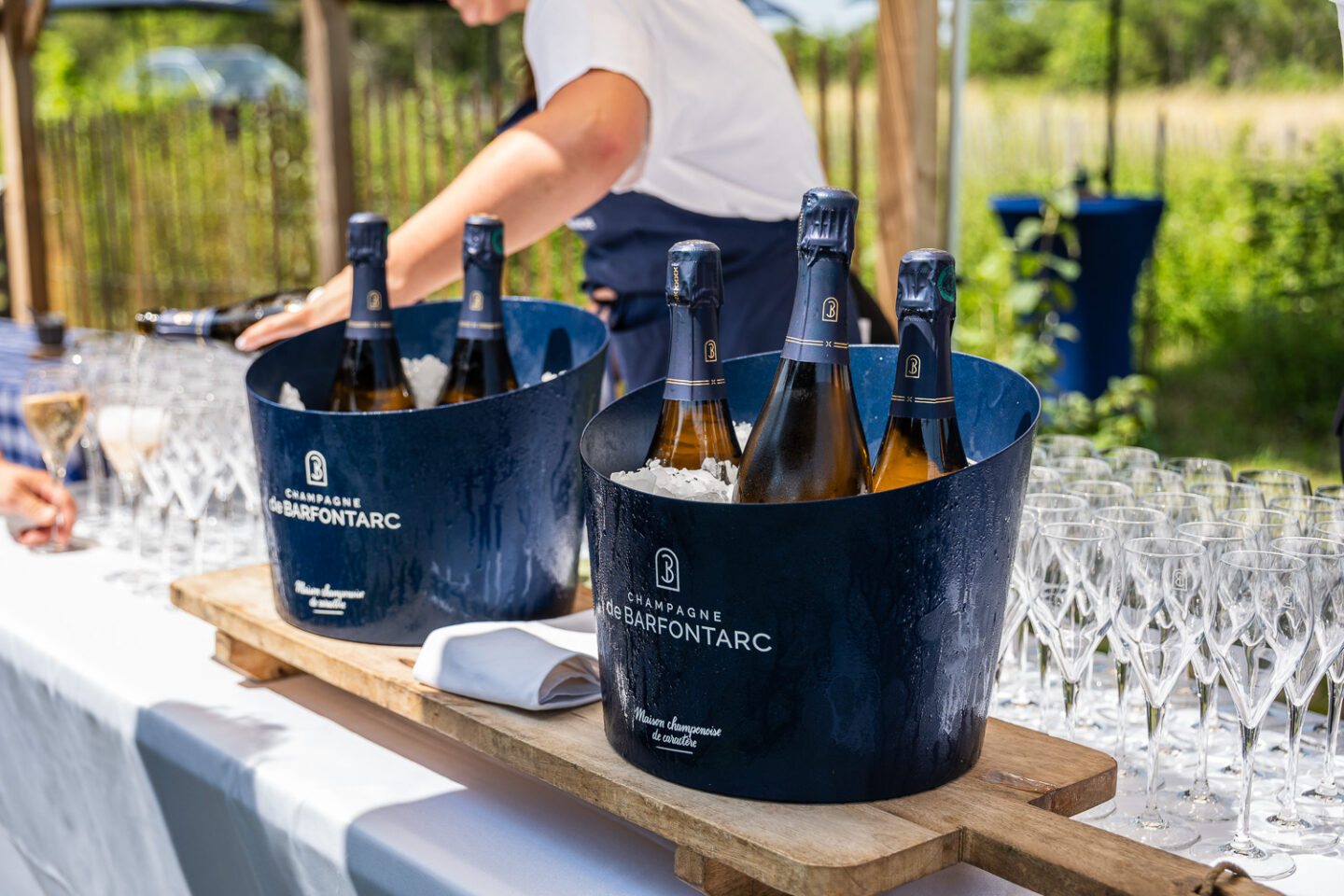 Soirée bleue au cœur du vignoble