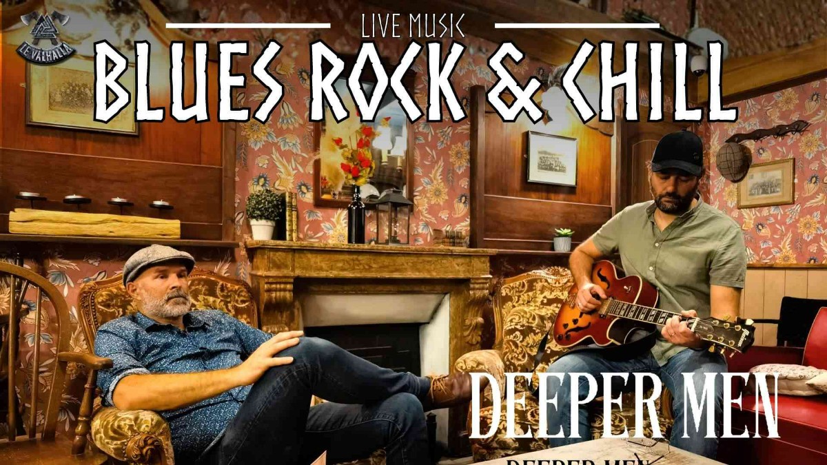 Soirée Blues Rock & Chill avec Deeper Men ! 992 Route de Falaise Ifs 2026-03-28