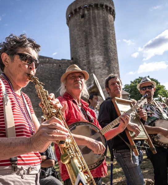 Soirée concert swing  La Couvertoirade 2026-07-24