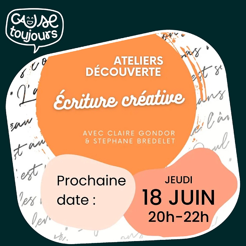 Soirée d'écriture L'autre moitié du ciel Café Moulin à Paroles Langres 2026-06-18
