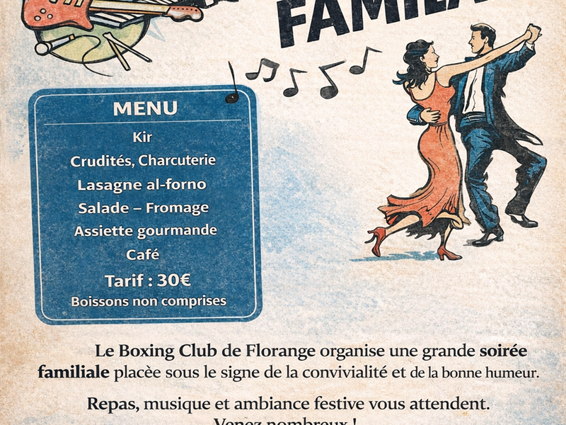 Soirée familiale 16 rue de l'étoile Florange 2026-04-11