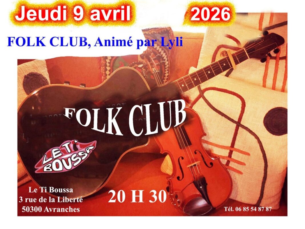 Soirée Folk club Bar associatif Le Ti’Boussa Avranches