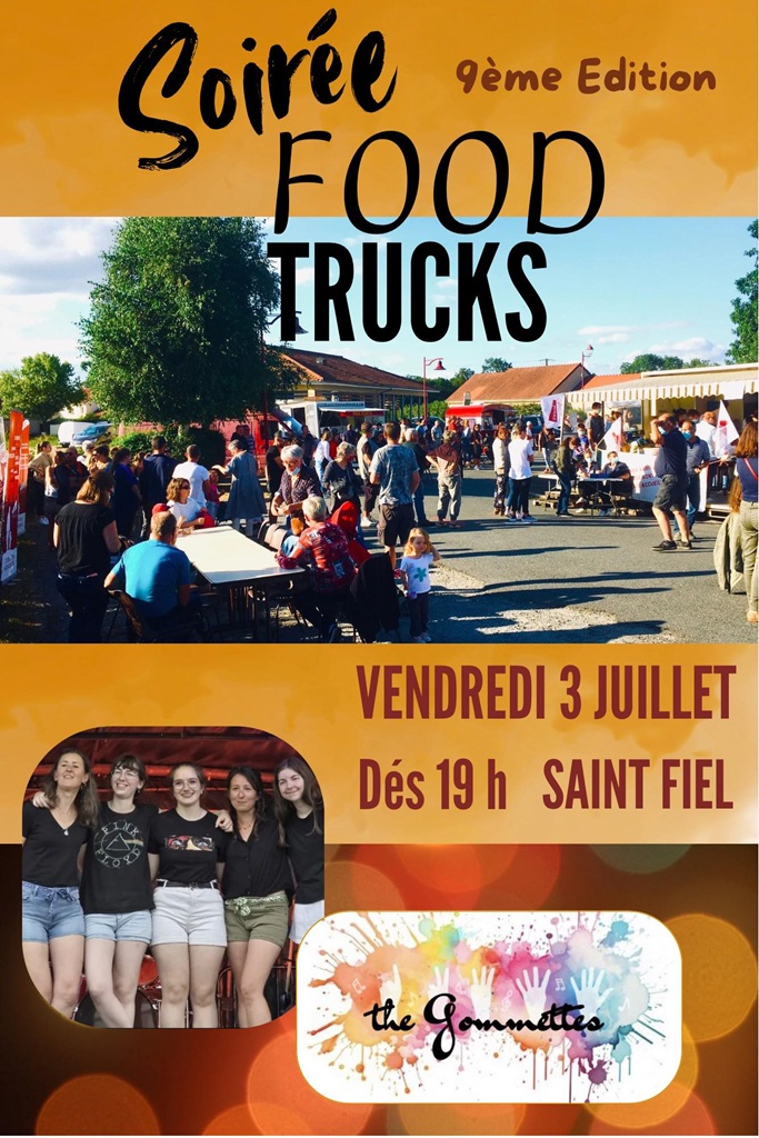 Soirée Food Trucks  Saint-Fiel 2026-07-03