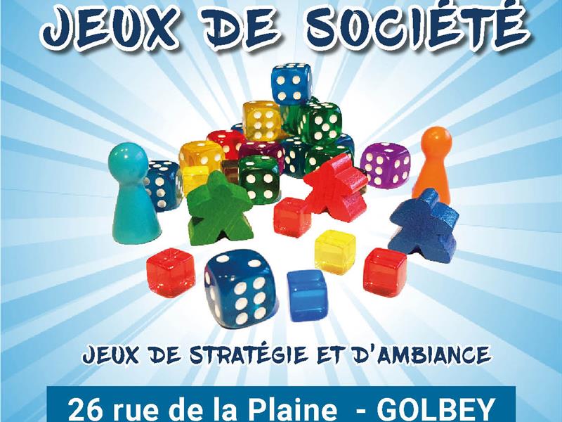Soirée Jeux de société 26 rue de la Plaine Golbey 2026-03-28