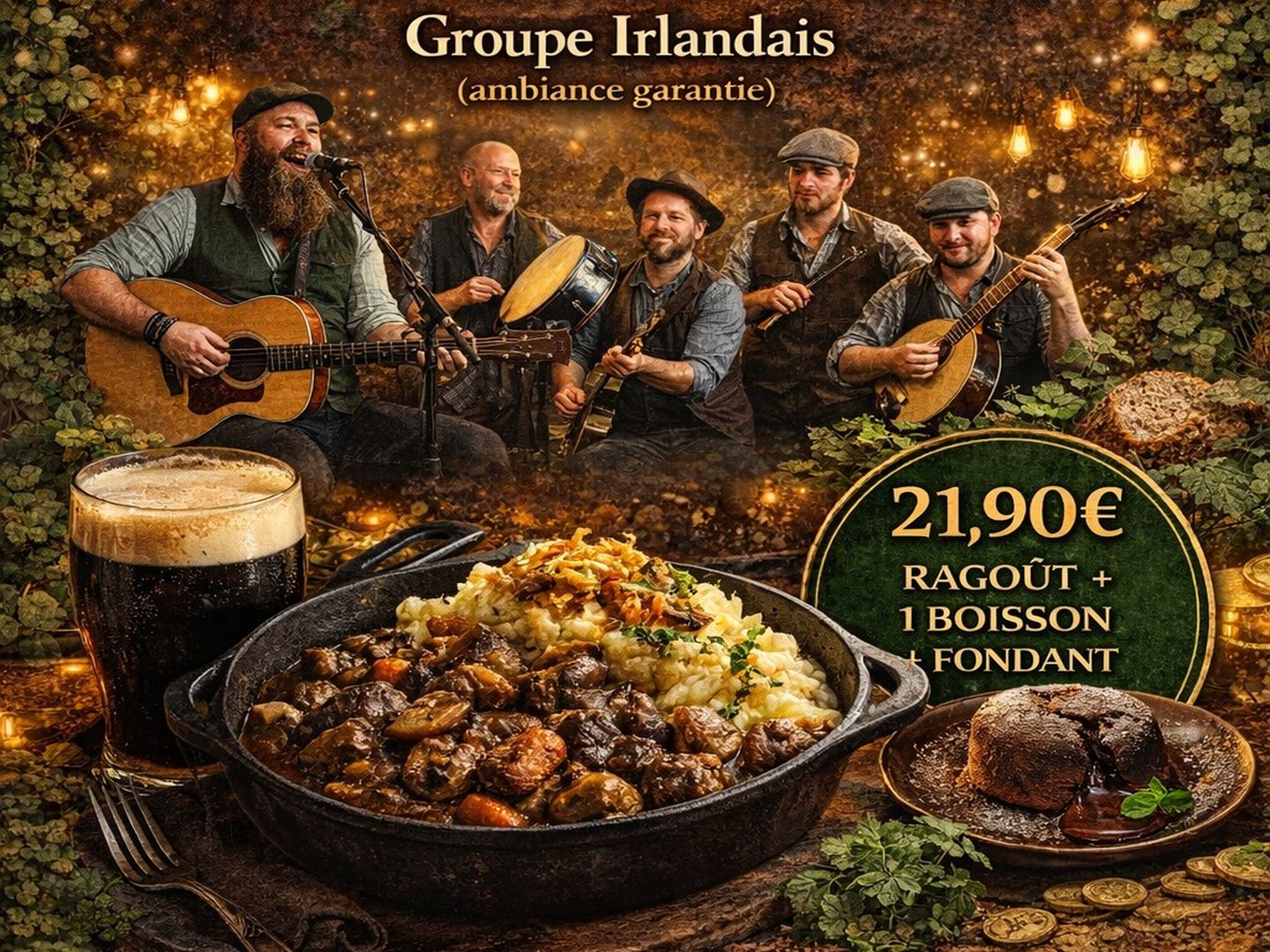 Soirée saint Patrick