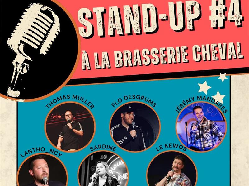 Soirée Stand-Up à la Brasserie Cheval 146 Rue Pierre-Aimé Bouge Toul 2026-03-24