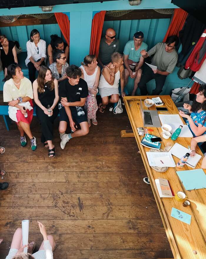 Sortie de résidence Compagnie Poema - Bleue Péniche Alcyon