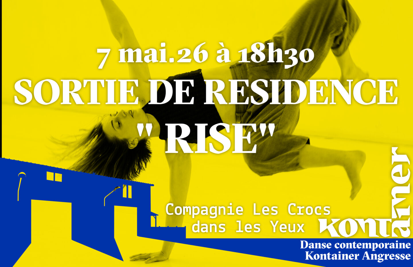 Sortie de résidence de la Compagnie Les crocs dans les yeux RISE Danse contemporaines 1074 Route de Capbreton Angresse 2026-05-07