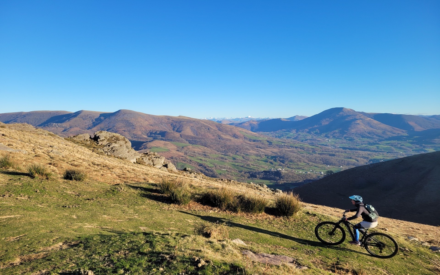 Sortie Mendi Gaiak Randonnée montagne en VTT électrique Saint-Étienne-de-Baïgorry