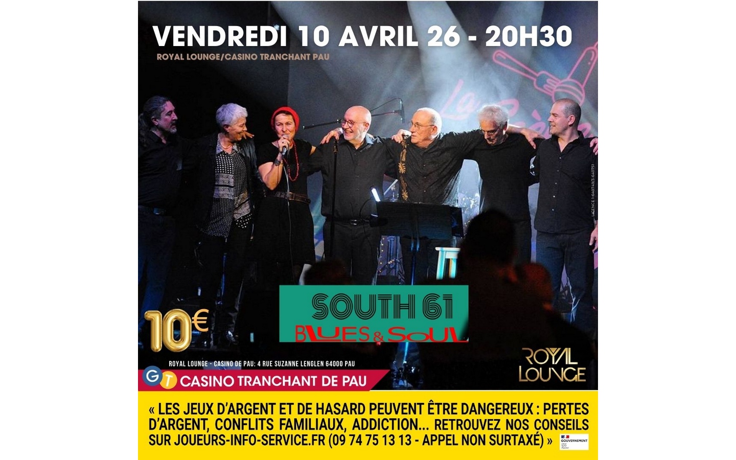 SOUTH 61 4 Rue Suzanne Lenglen Pau 2026-04-10