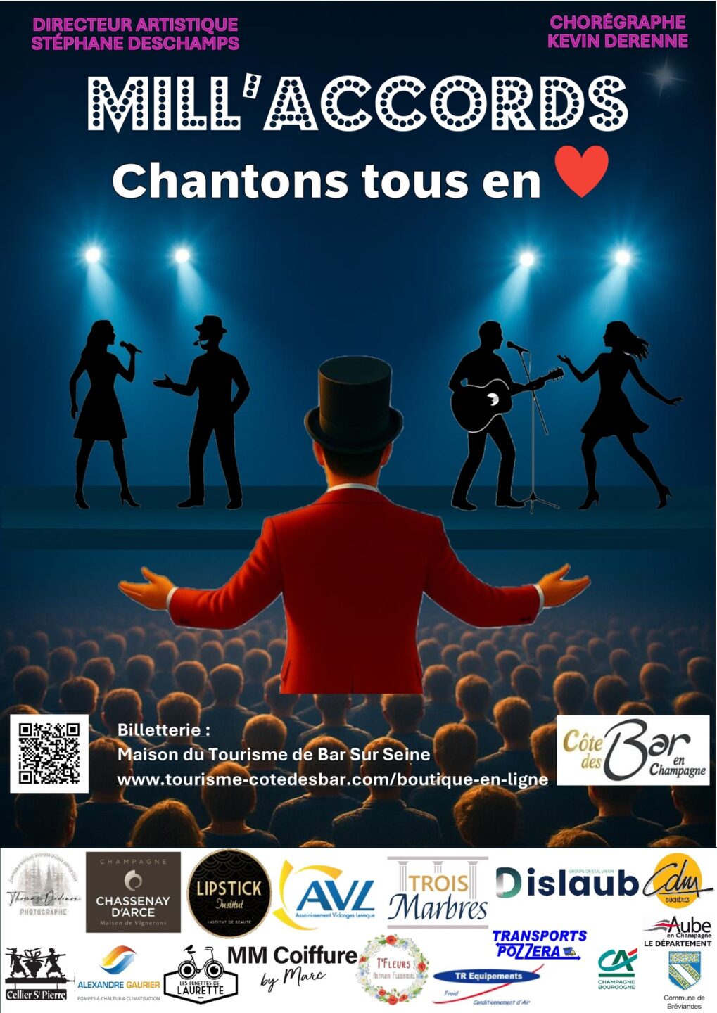 Spectacle de la troupe Mill'Accords