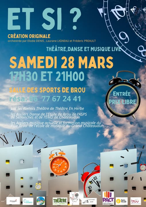 Spectacle Et si ? Salle des sports Brou 2026-03-28