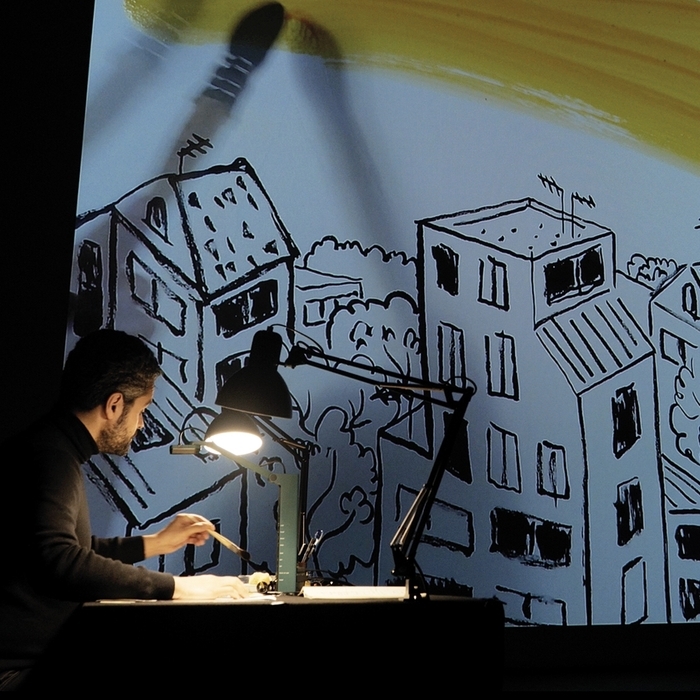 Spectacle Jean-Chat voit dans le noir Auditorium des Champs Libres Rennes