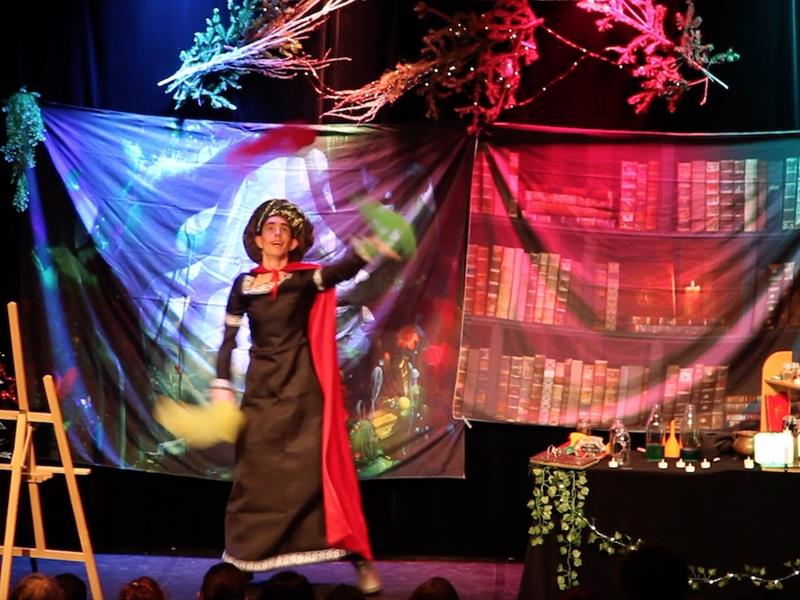 Spectacle Le magicien qui ne savait pas lire