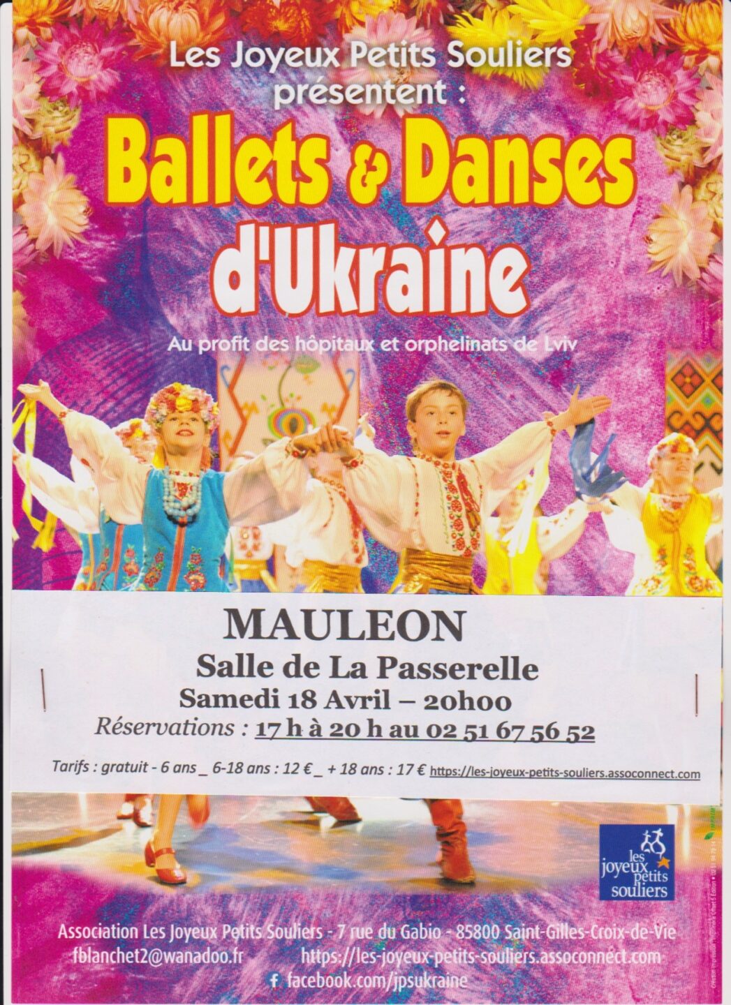 Spectacle Les Joyeux Petits Souliers d'Ukraine 8 Grand'Rue Mauléon 2026-04-18