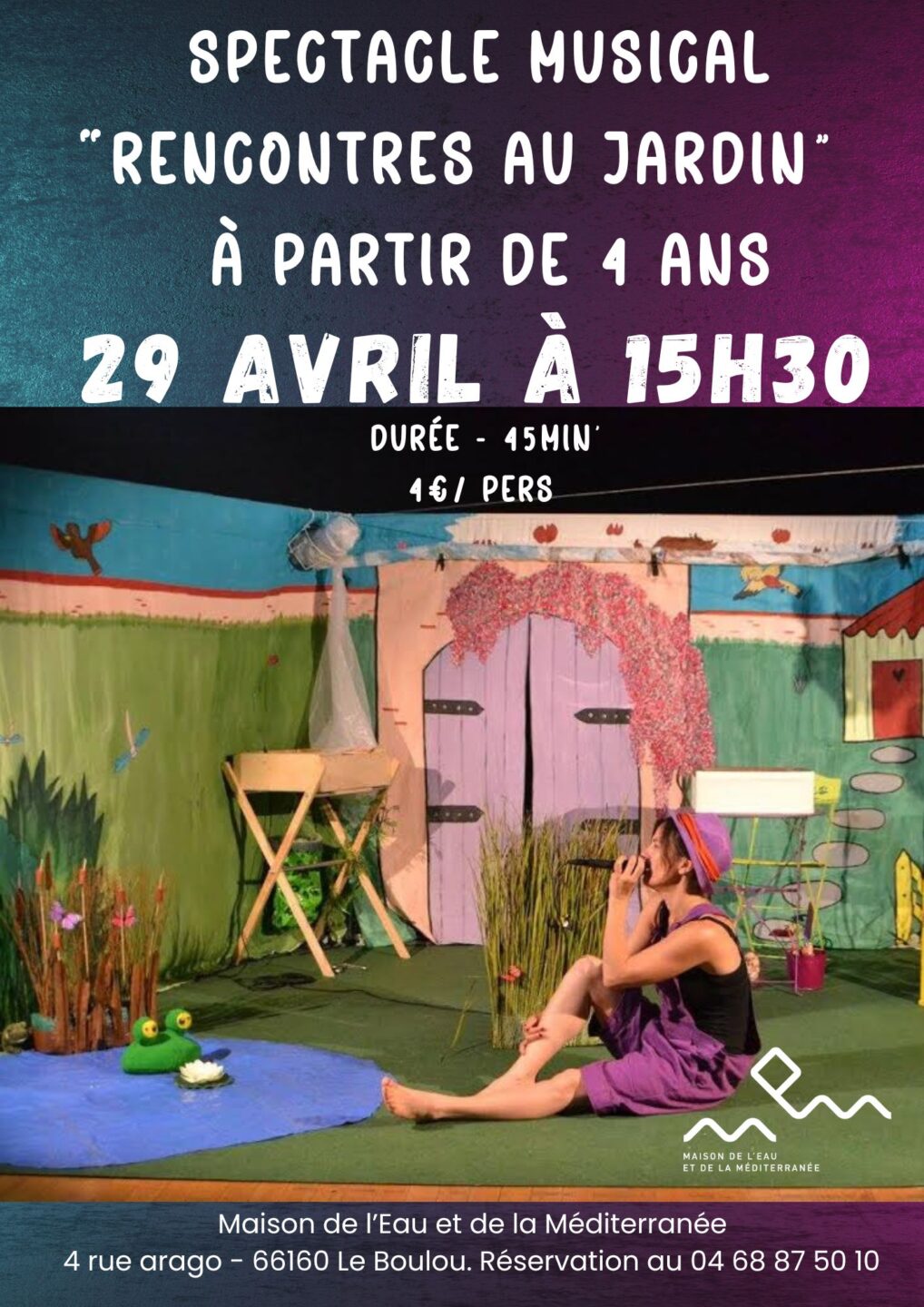 SPECTACLE MUSICAL RENCONTRES AU JARDIN 4 Rue Arago Le Boulou 2026-04-29 SPECTACLE MUSICAL RENCONTRES AU JARDIN