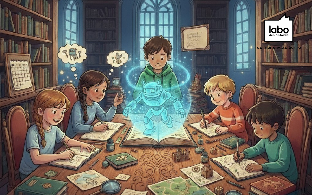 Stage d’écriture Escape Game (9-13 ans) Vacances de Pâques Labo des histoires Paris  Paris