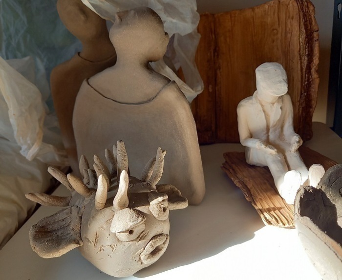 STAGE SCULPTURE TERRE ados/adultes  – dimanche 3 mai matin Ateliers Octopodes Chambéry