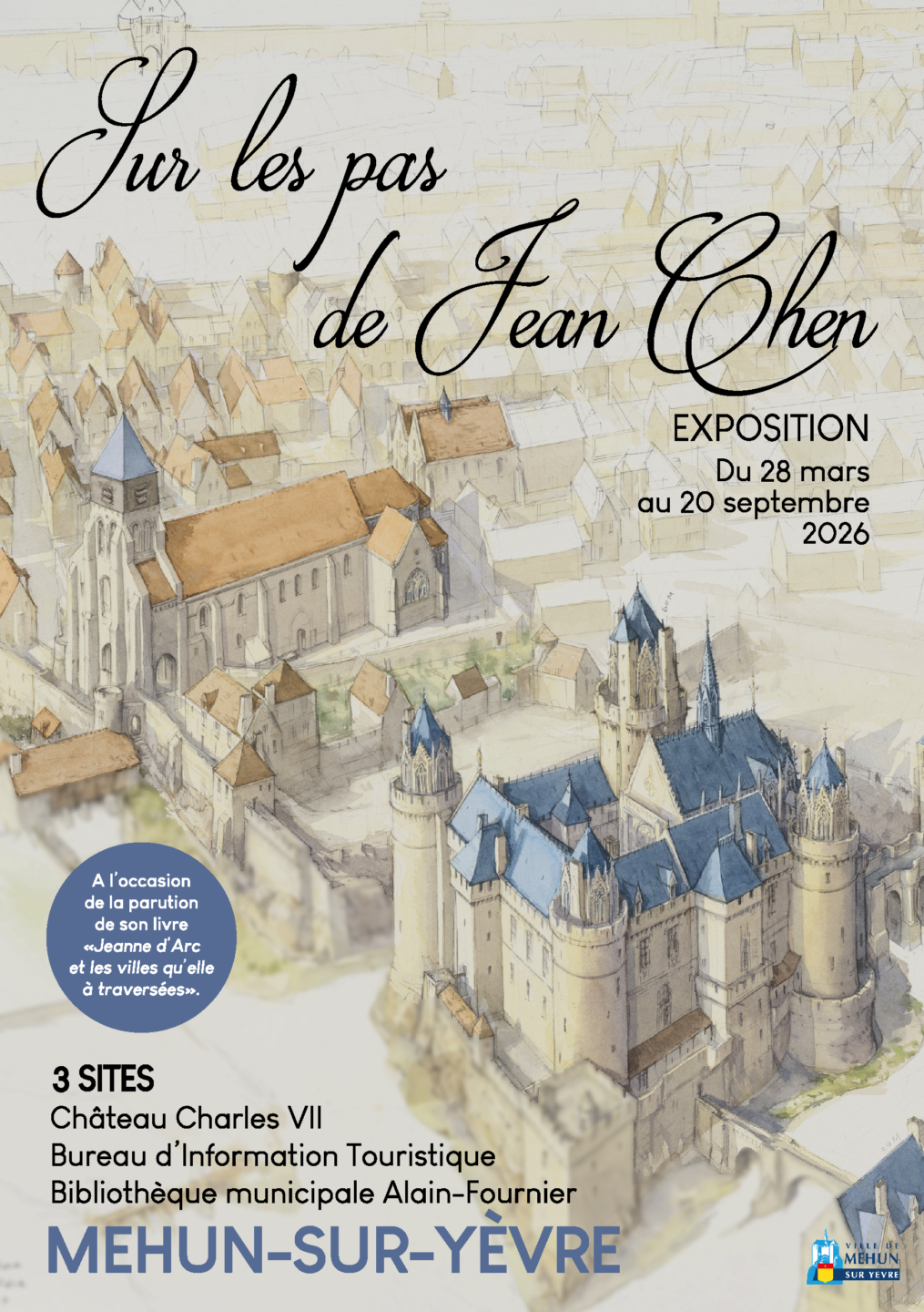 Sur Les Pas de Jean Chen  Mehun-sur-Yèvre