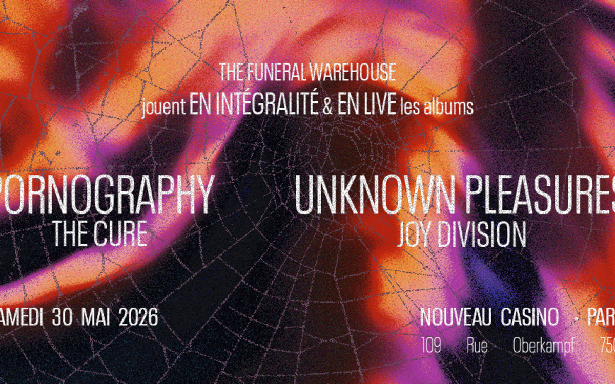 Take Me Out : The Cure & Joy Division · Live Tribute Nouveau Casino  Paris