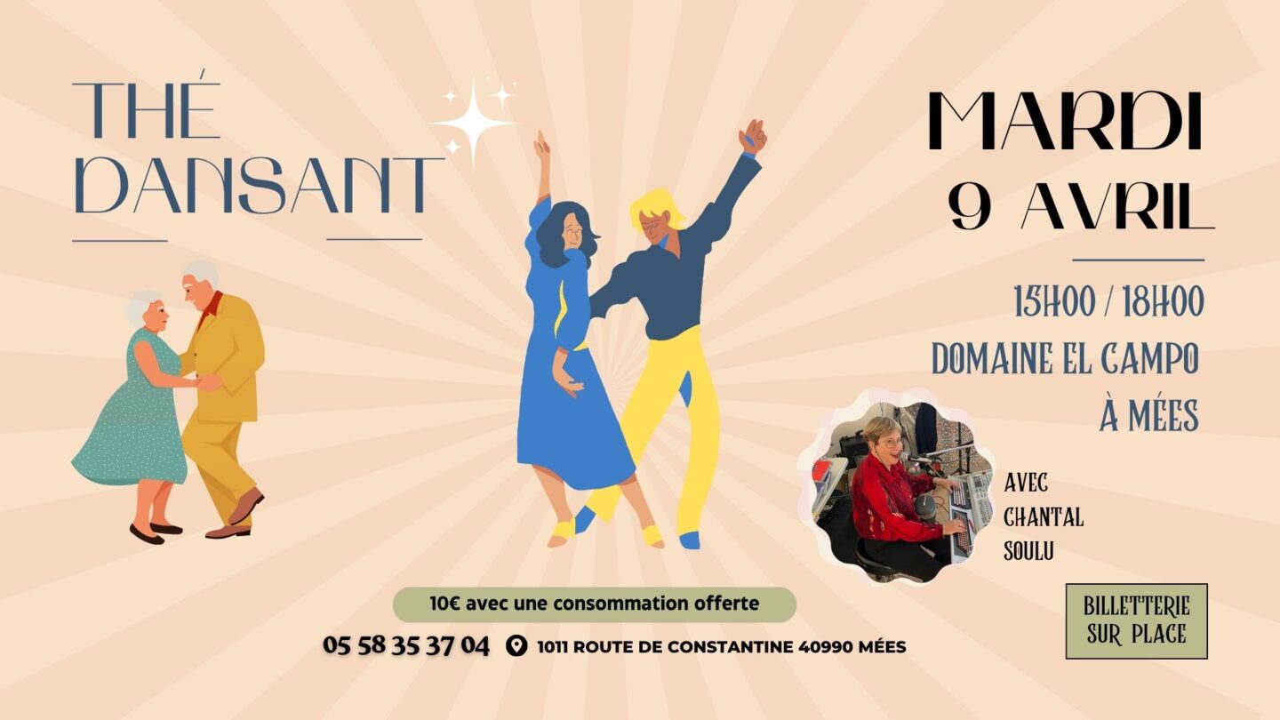 Thé dansant avec Chantal Soulu 1011 Route Constantine Mées 2026-04-09