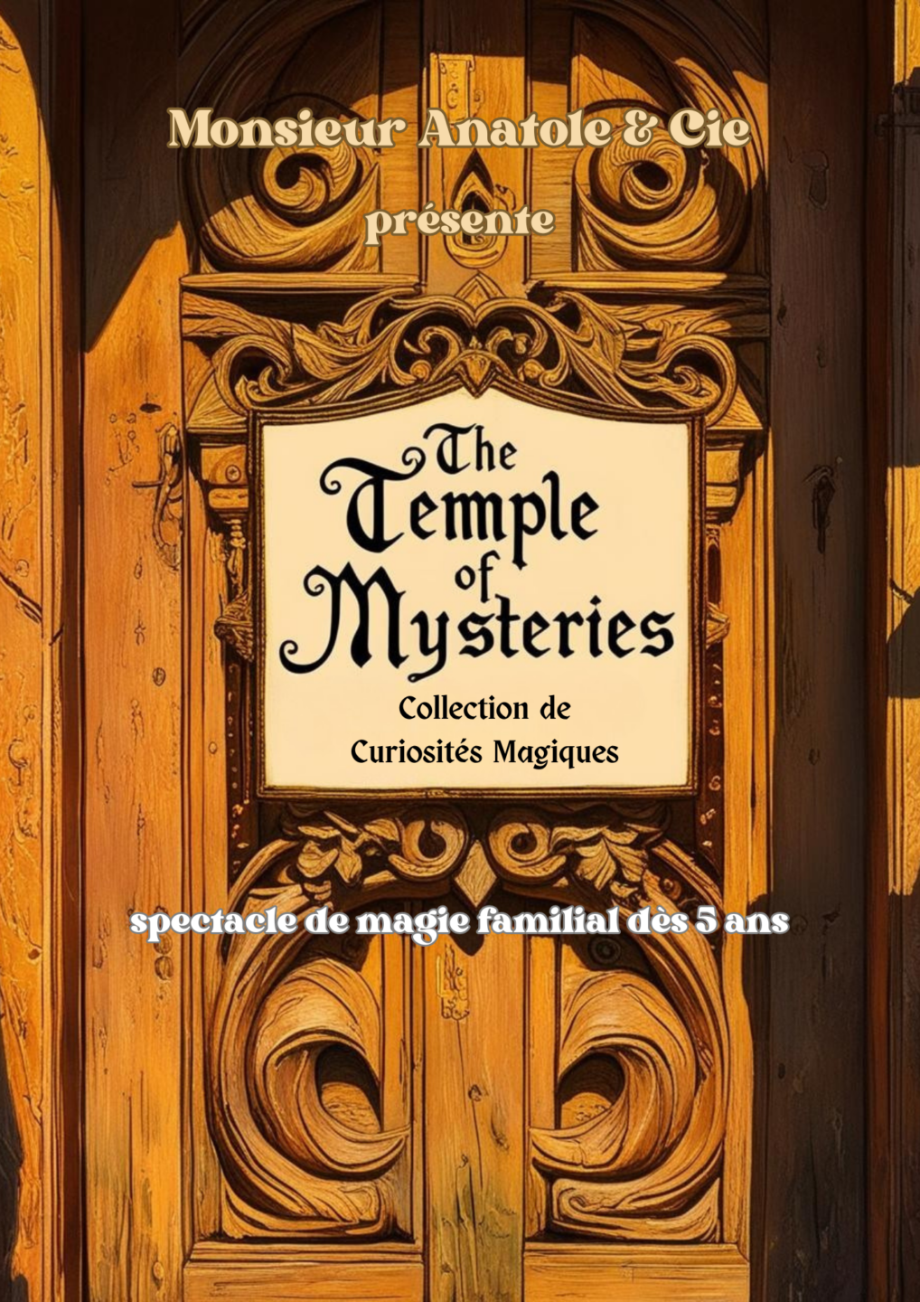 THE TEMPLE OF MYSTERIES MR ANATOLE ET CIE 22 Avenue Jacques Douzans Muret 2026-06-20