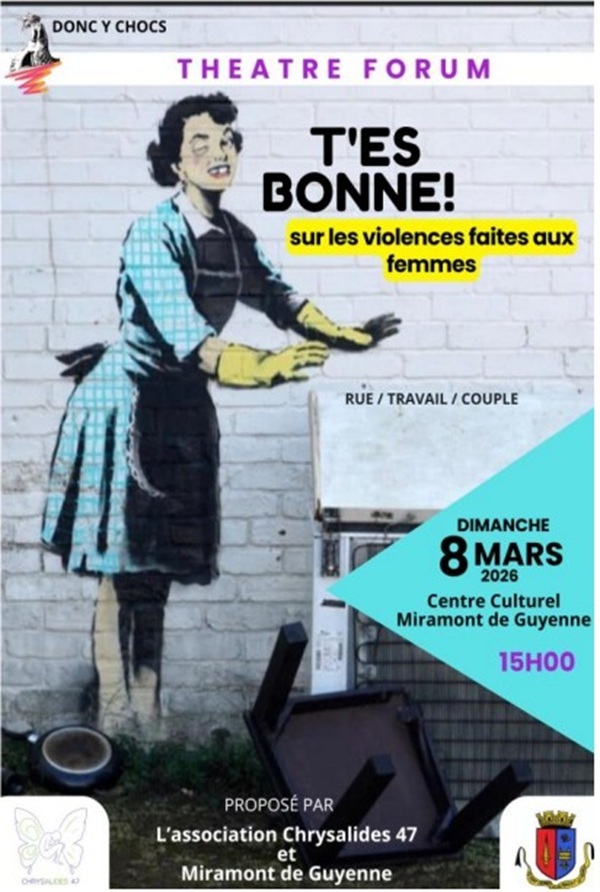 Théâtre forum T'es bonne !