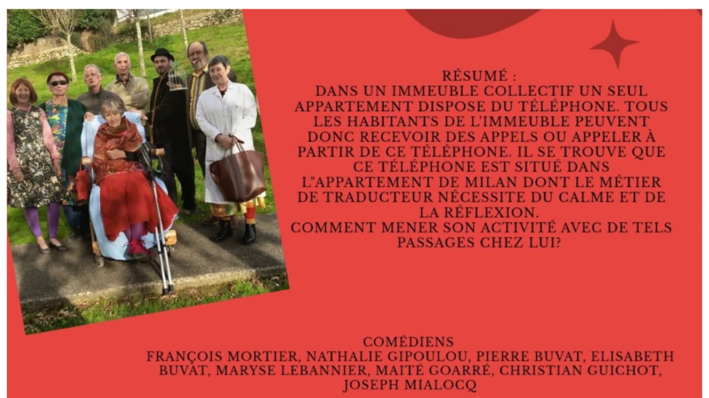 Théâtre Laissez moi travailler Salle Demarsan Bonnut 2026-03-27