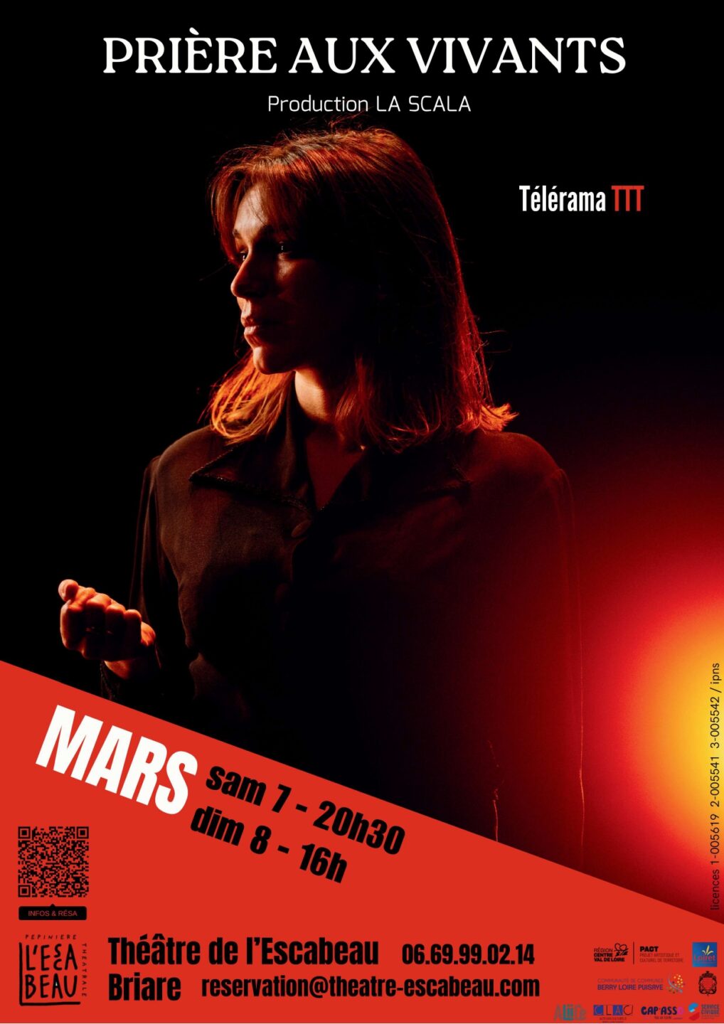 Théâtre Prière aux vivants