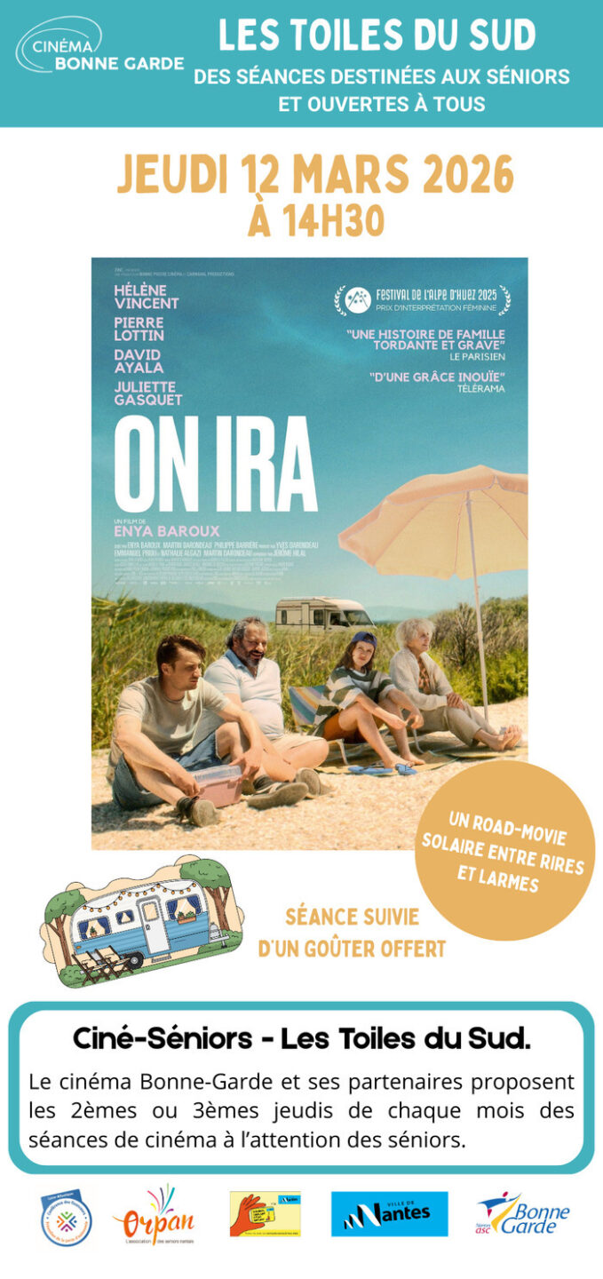 Toiles du Sud - "On ira" d'Enya Baroux Cinéma Bonne Garde Nantes