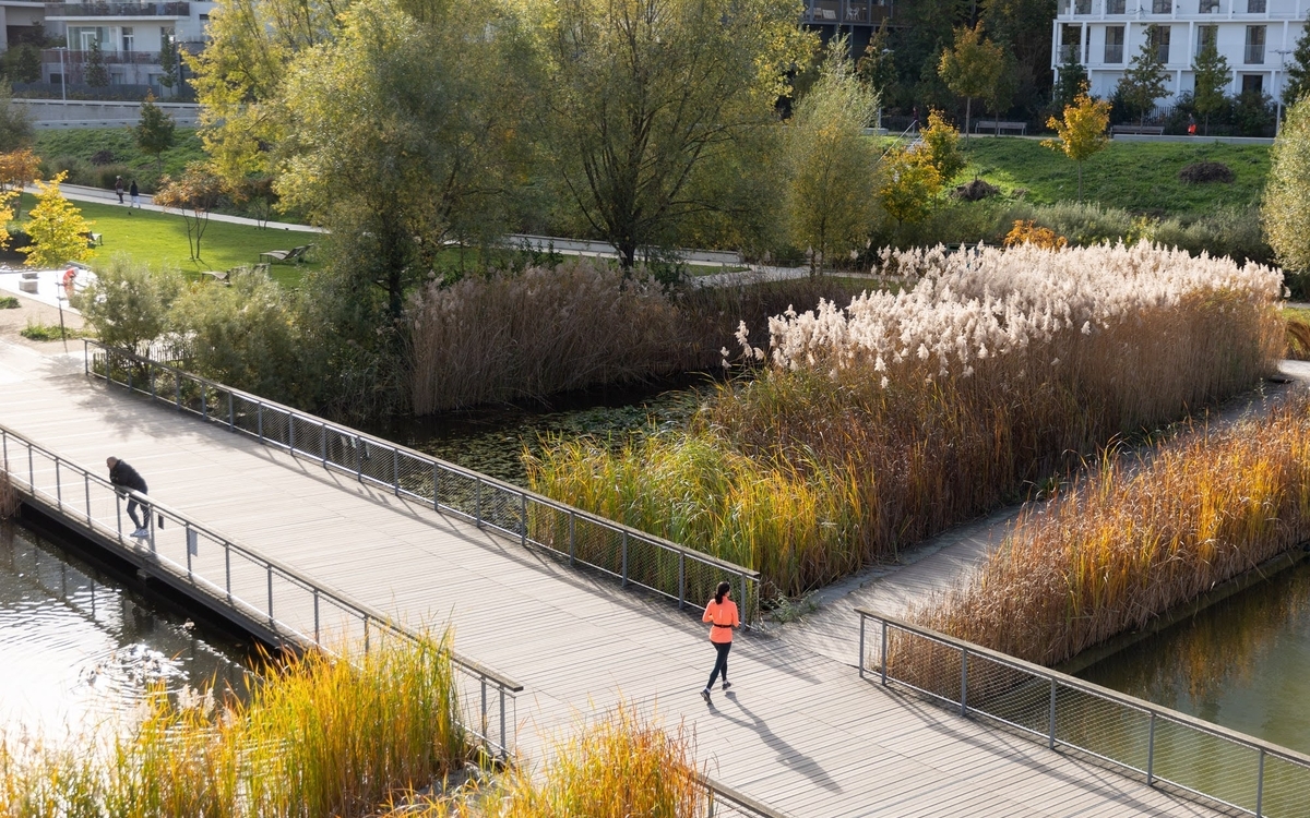 Tour du parc Martin Luther King & atelier en plein air Parc Clichy Batignolles  Martin Luther King  PARIS