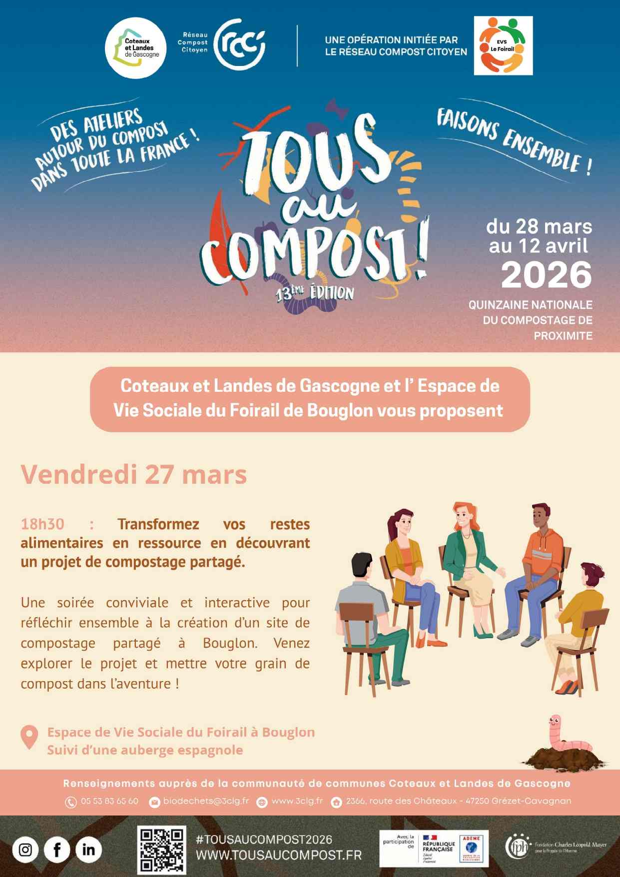 Tous au compost 57 Route de la Métairie Bouglon 2026-03-27