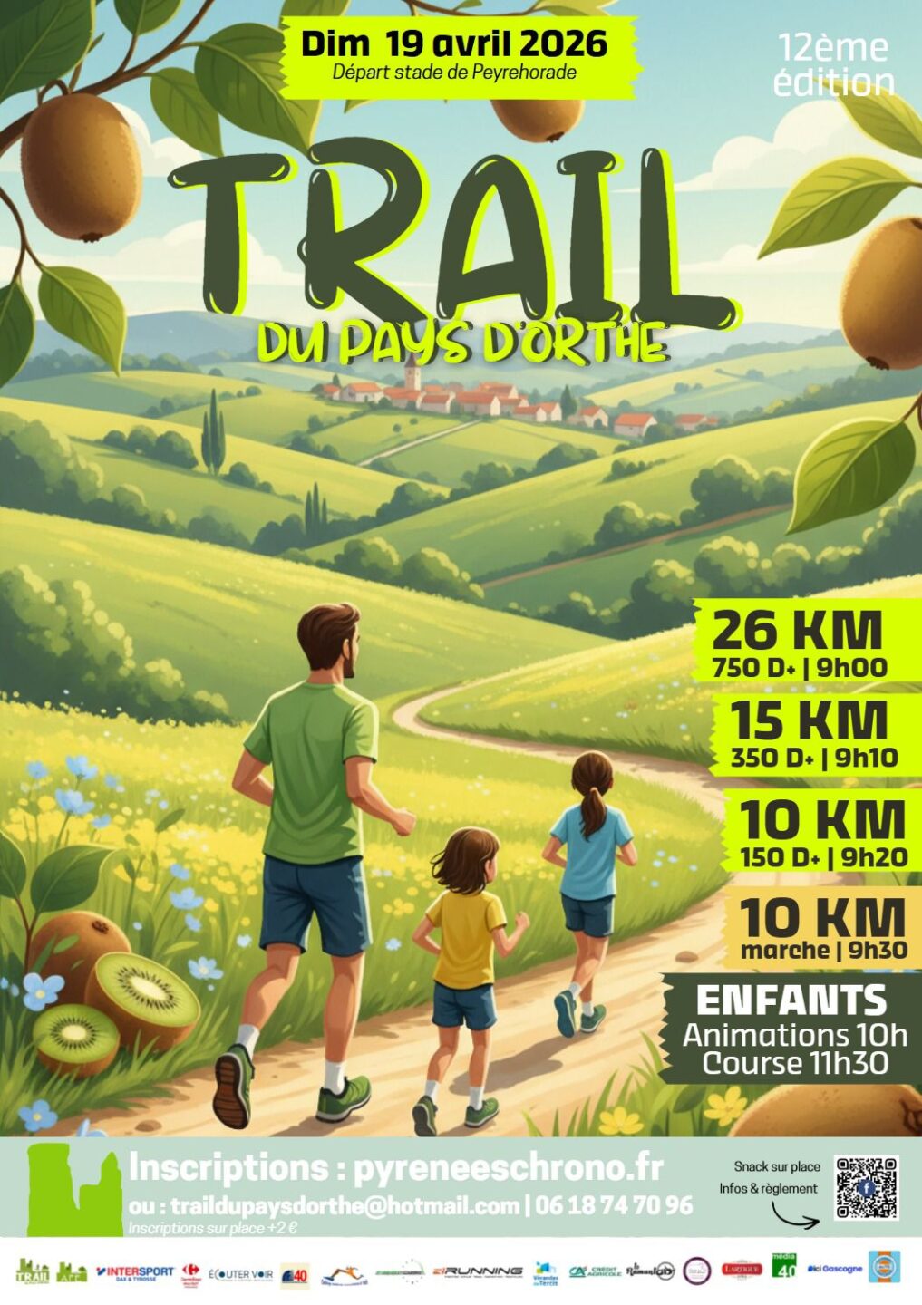 Trail du Pays d’Orthe!  Peyrehorade