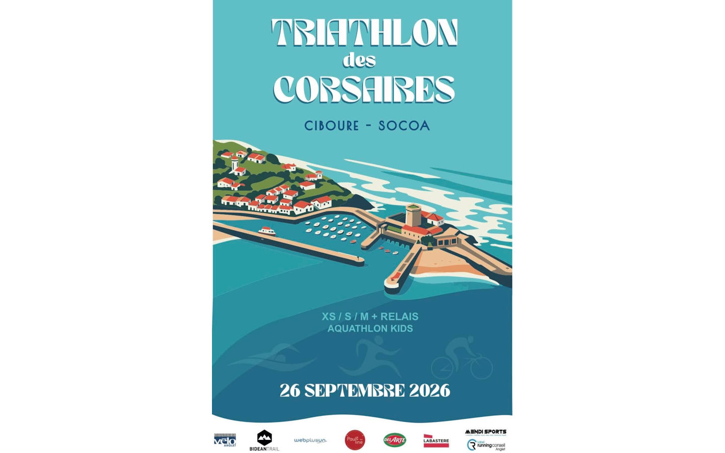 Triathlon des corsaires  Ciboure