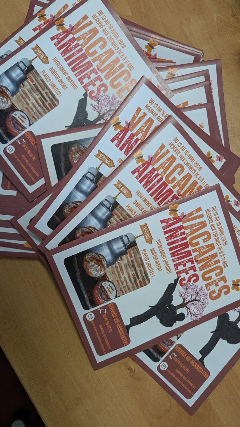 Vacances animées jeune public Mairie Montpon-Ménestérol 2026-04-13