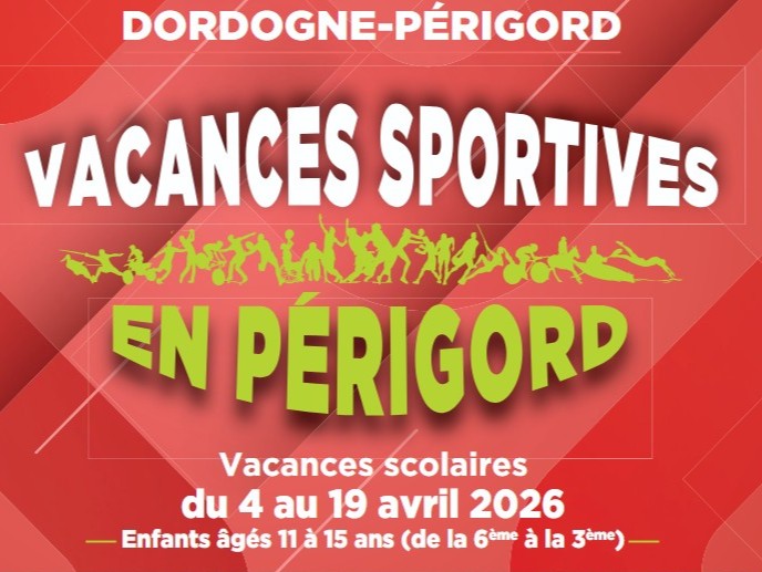 Vacances sportives en Périgord Base de loisirs Angoisse 2026-04-07