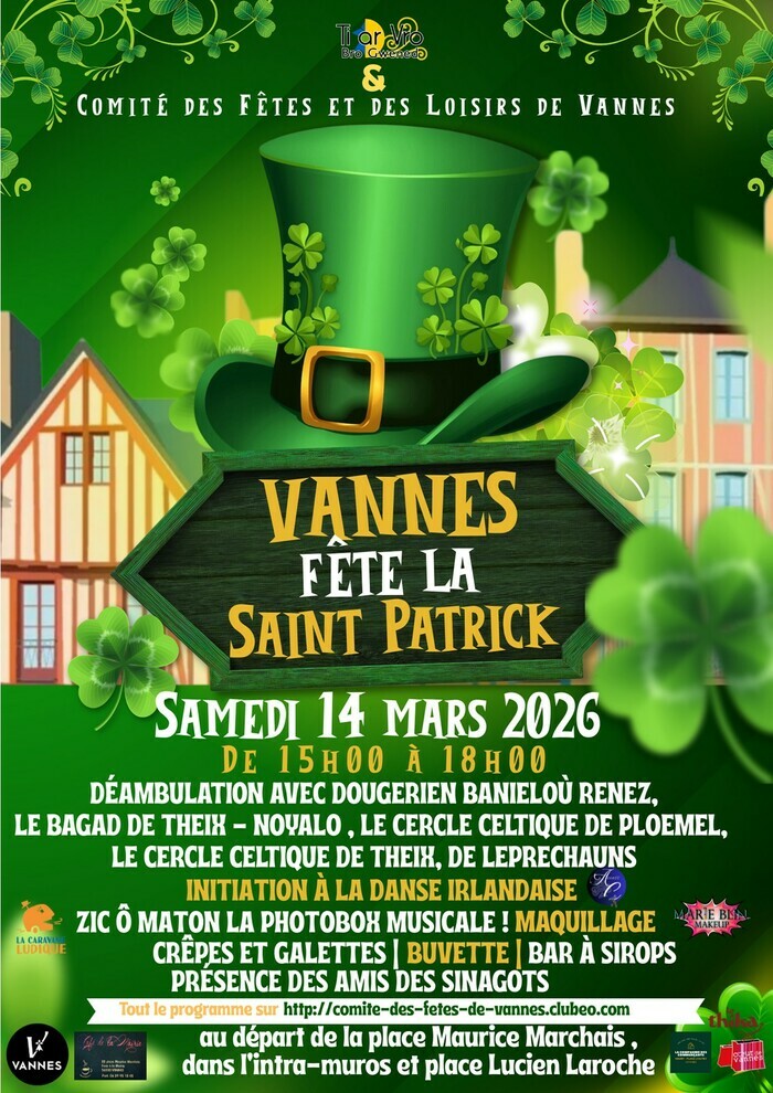 Vannes fête la Saint-Patrick Vannes Vannes