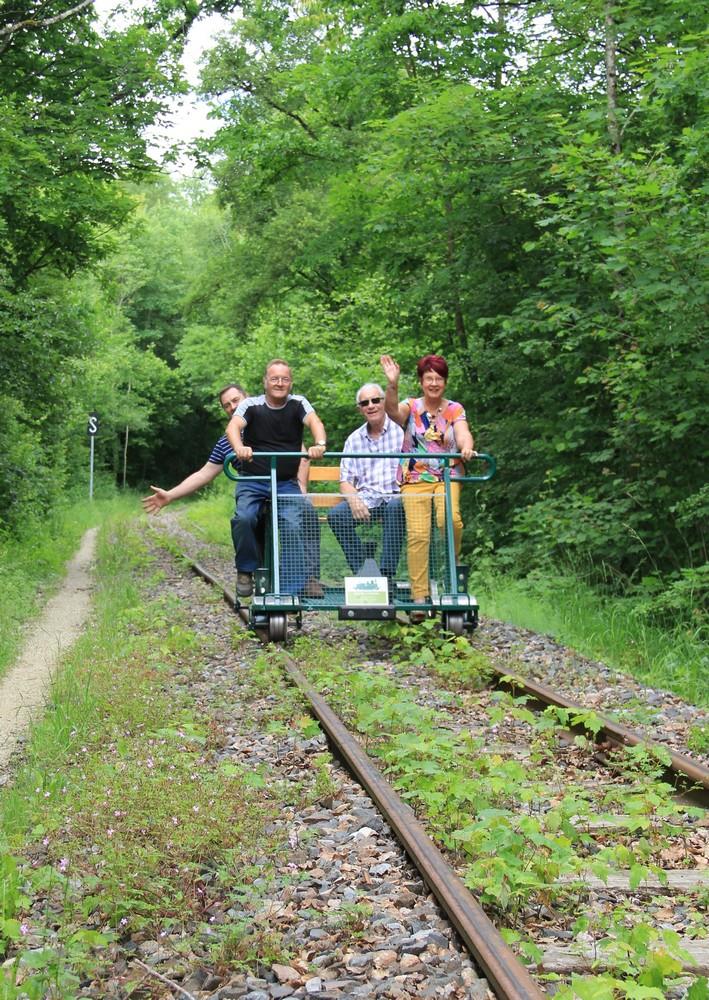 Vélo-rail en forêt de Massonges 29 Chemin du Varinot Bar-le-Duc 2026-07-08