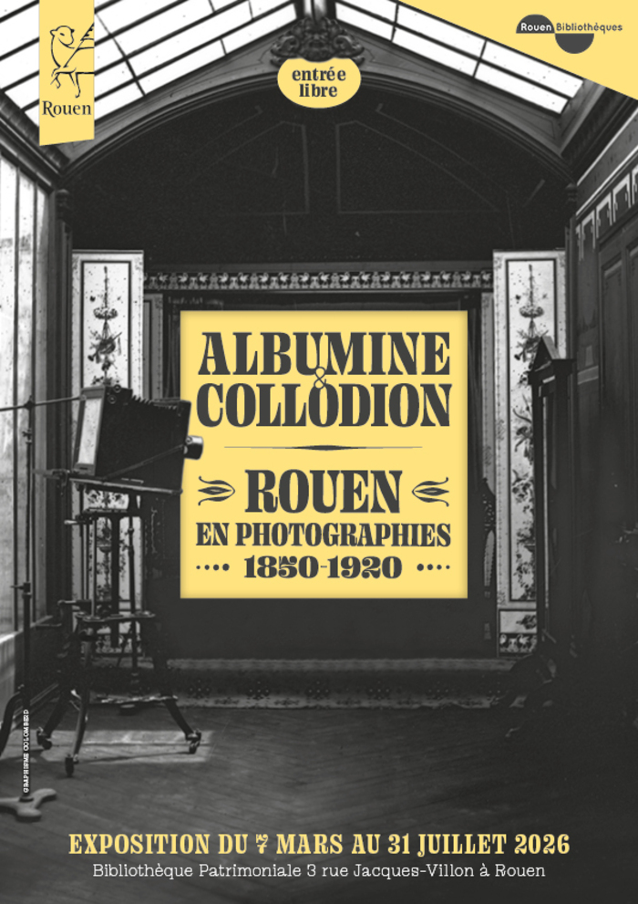 Vernissage de l'exposition Albumine & Collodion bibliothèque patrimoniale Rouen
