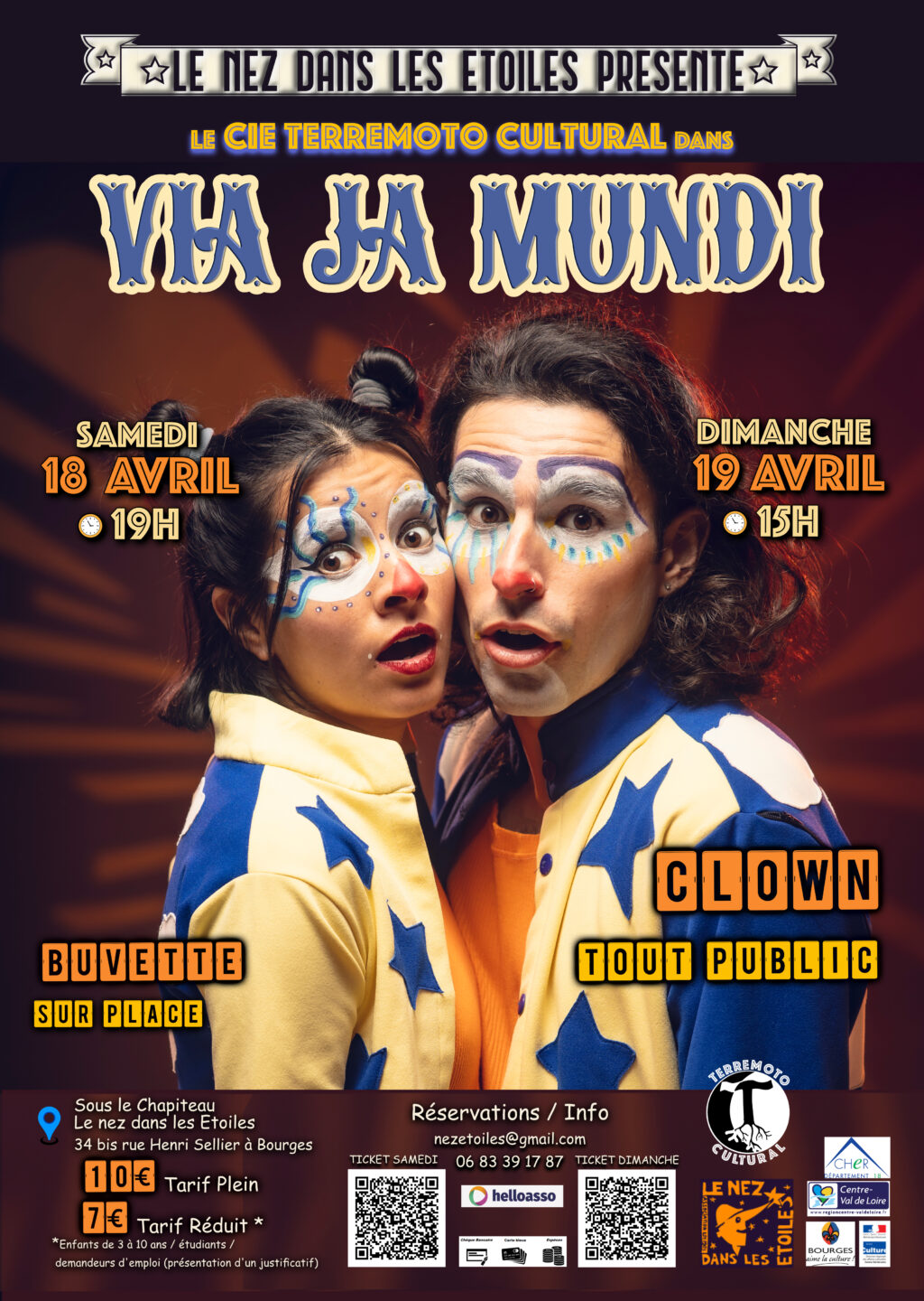 Via Ja Mundi Cie. Terremoto Cultural 34 bis Rue Henri Sellier Bourges 2026-04-18