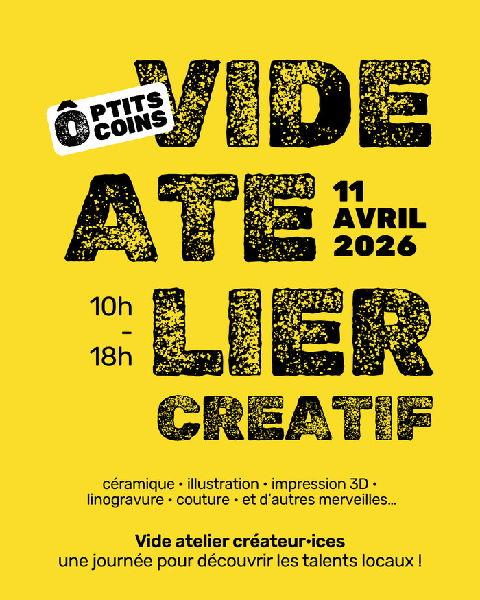 Vide atelier créateur·ices Le 20 mille