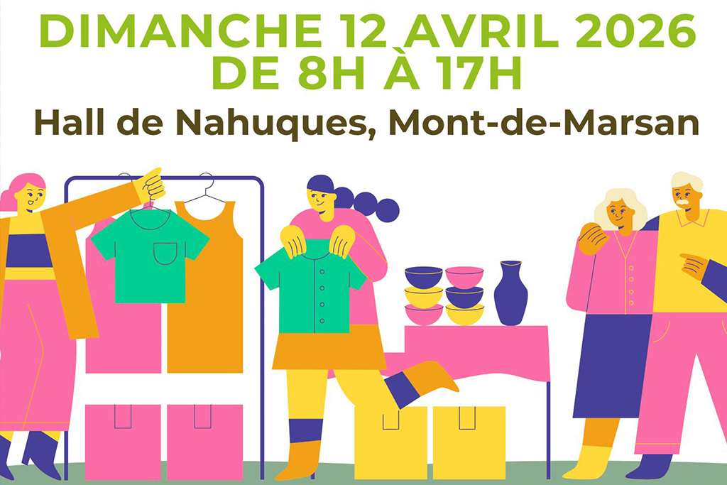 Vide grenier A.D.A.P.E.I. des Landes Avenue de Villeneuve Mont-de-Marsan 2026-04-12