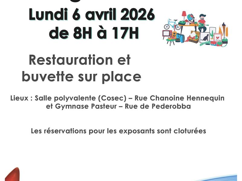 Vide-grenier du Club de Handball 5 rue de Pédérobba Hettange-Grande 2026-04-06