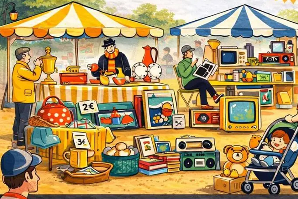 Vide grenier Geloux Place de la Mairie Geloux 2026-05-03