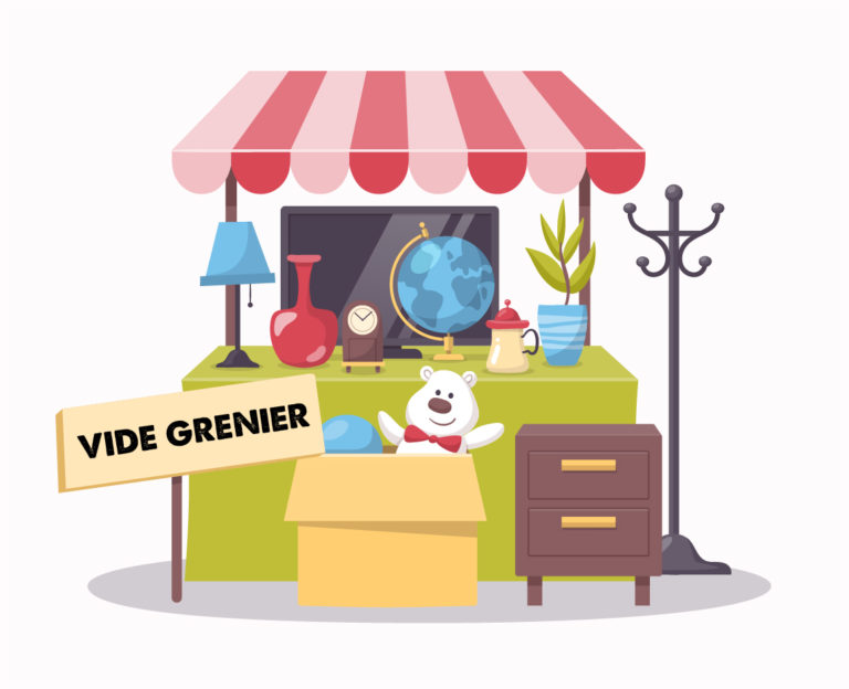 Vide grenier Salle du trait d'union et fronton Guinarthe-Parenties 2026-04-19