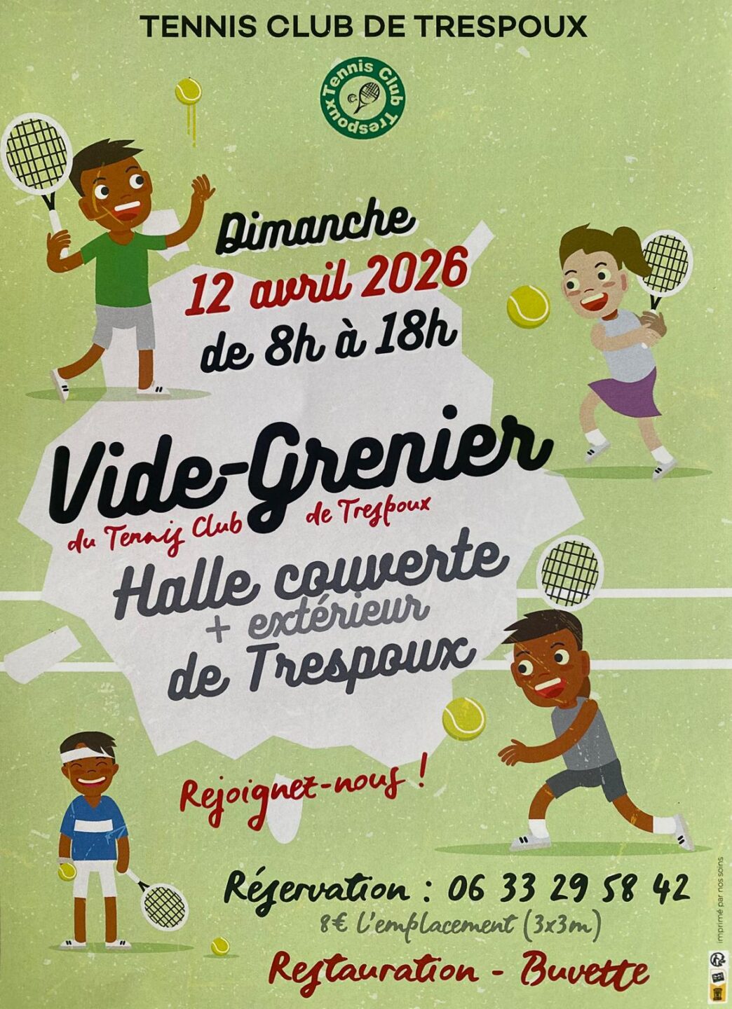 Vide-greniers à Trespoux-Rassiels La halle Trespoux-Rassiels 2026-04-12