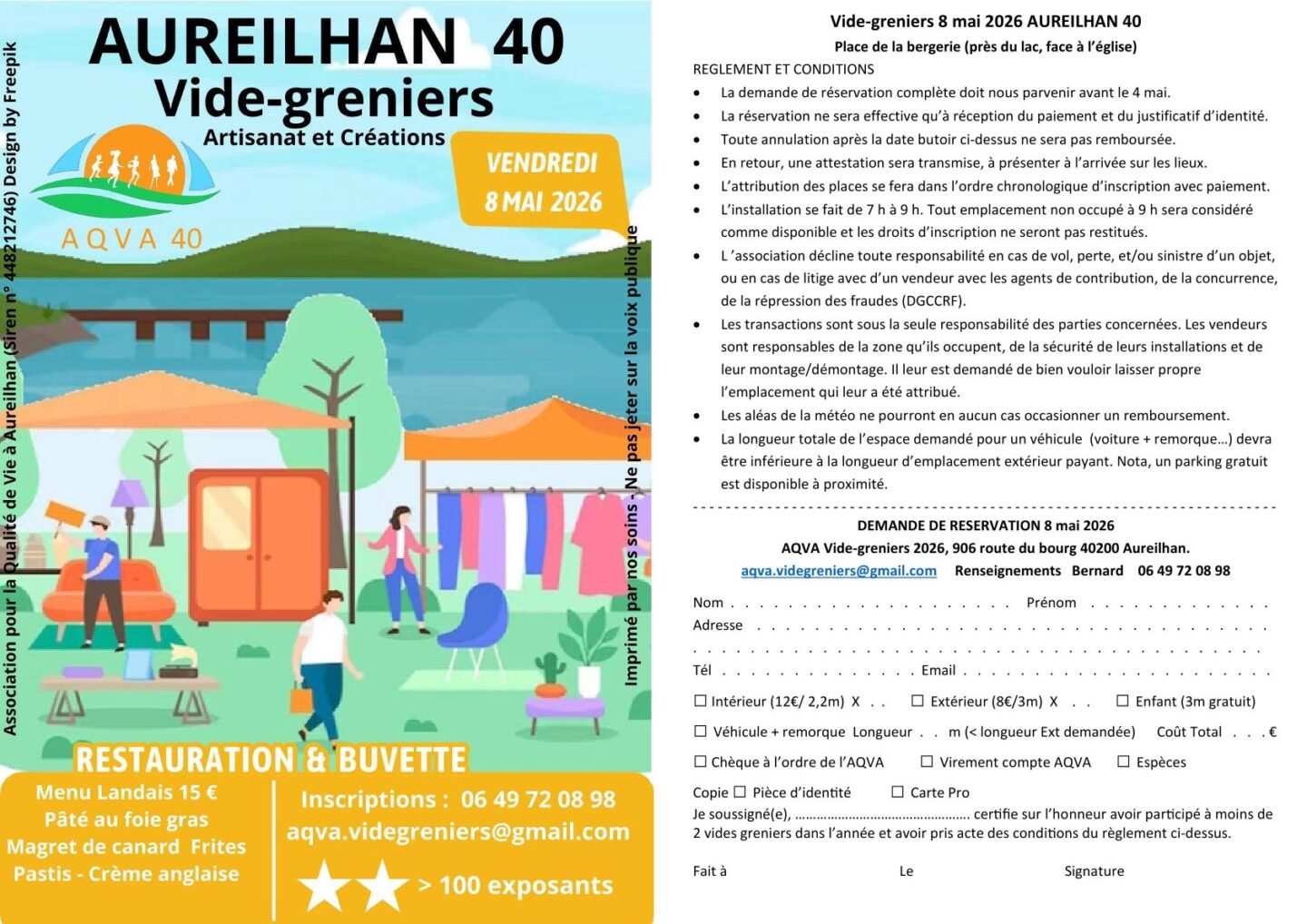 Vide-greniers Place de la bergerie