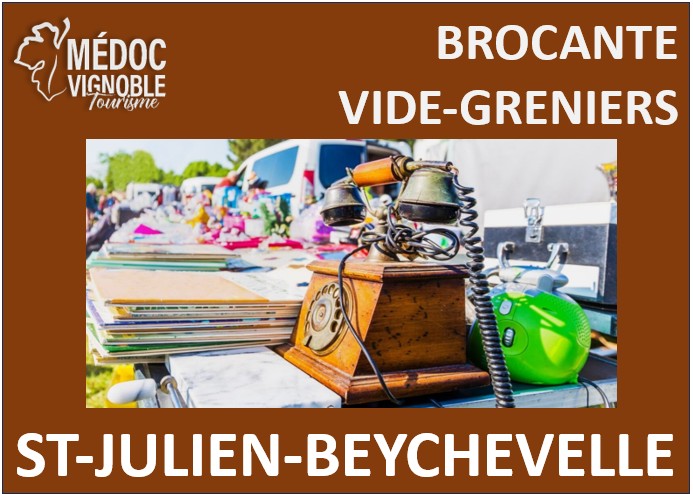 Vide-greniers du Comité des Fêtes de Beychevelle Grand Rue Saint-Julien-Beychevelle 2026-04-11
